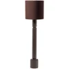 Woood Vloerlamp Zivian Hoogglans Donkerbruin