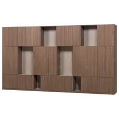 Woood Wandkast Combinatie Build Eiken Decor Bruin 376cm