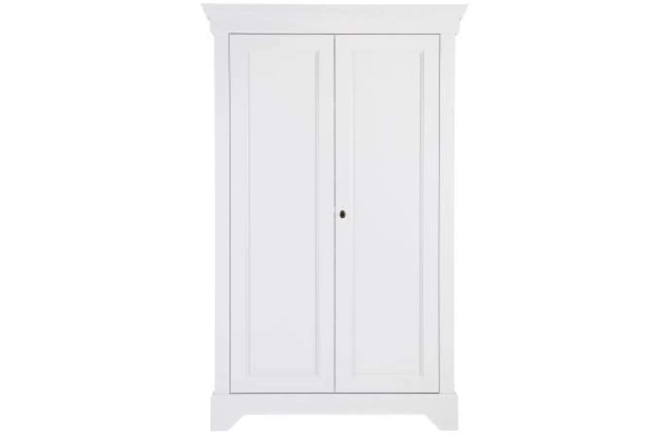 Woood Wandkast Isabel Brocante Grenen Wit