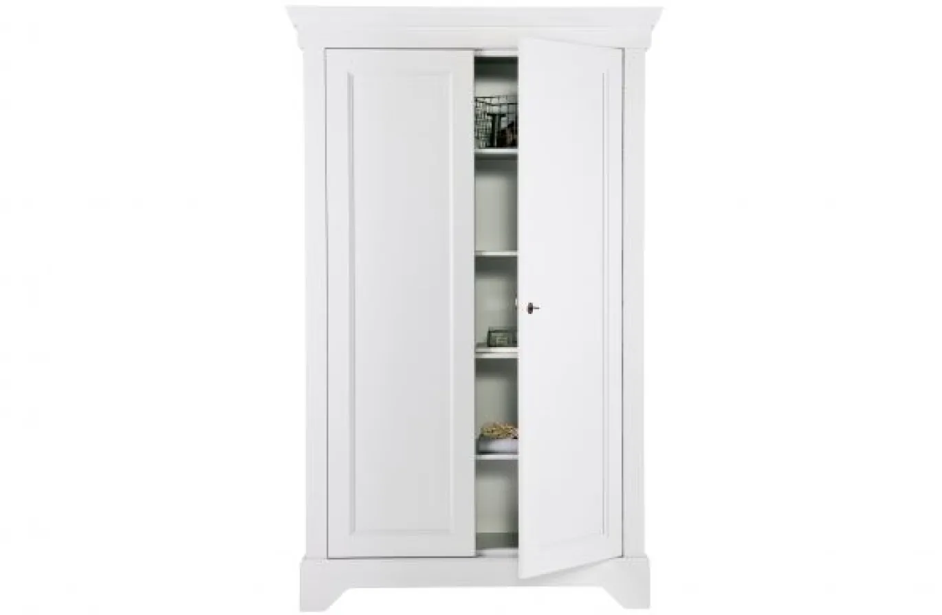 Woood Wandkast Isabel Brocante Grenen Wit
