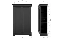 Woood Wandkast Isabel Large
