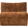 Woood 1-zits Baggy 3d Chenille Middenbruin
