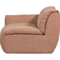 Woood 1-zits Baggy Met Arm Links Geweven Chenille Oudroze