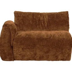 Woood 1-zits Baggy Met Arm Links 3d Chenille Middenbruin