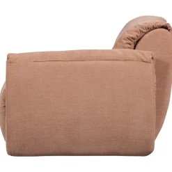 Woood 1-zits Baggy Met Arm Rechts Geweven Chenille Oudroze