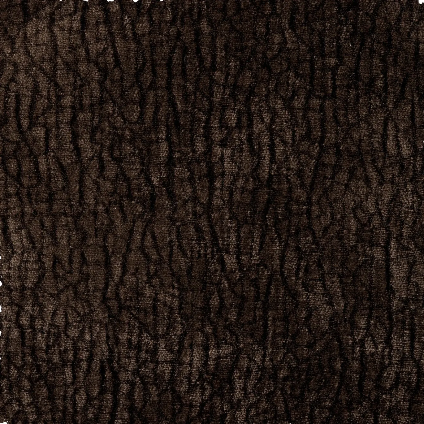 Woood 1-zits Baggy Met Arm Rechts 3d Chenille Donkerbruin