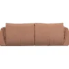 Woood 2-zits Bank Baggy Geweven Chenille Oud Roze