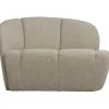 Woood 2-zits Bankje Mojo Links Boucle Beige Melange