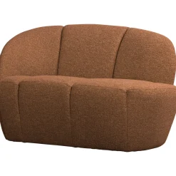 Woood 2-zits Bankje Mojo Links Boucle Roestbruin Melange