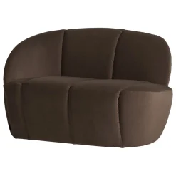 Woood 2-Zits Bankje Mojo Links Velvet Bruin