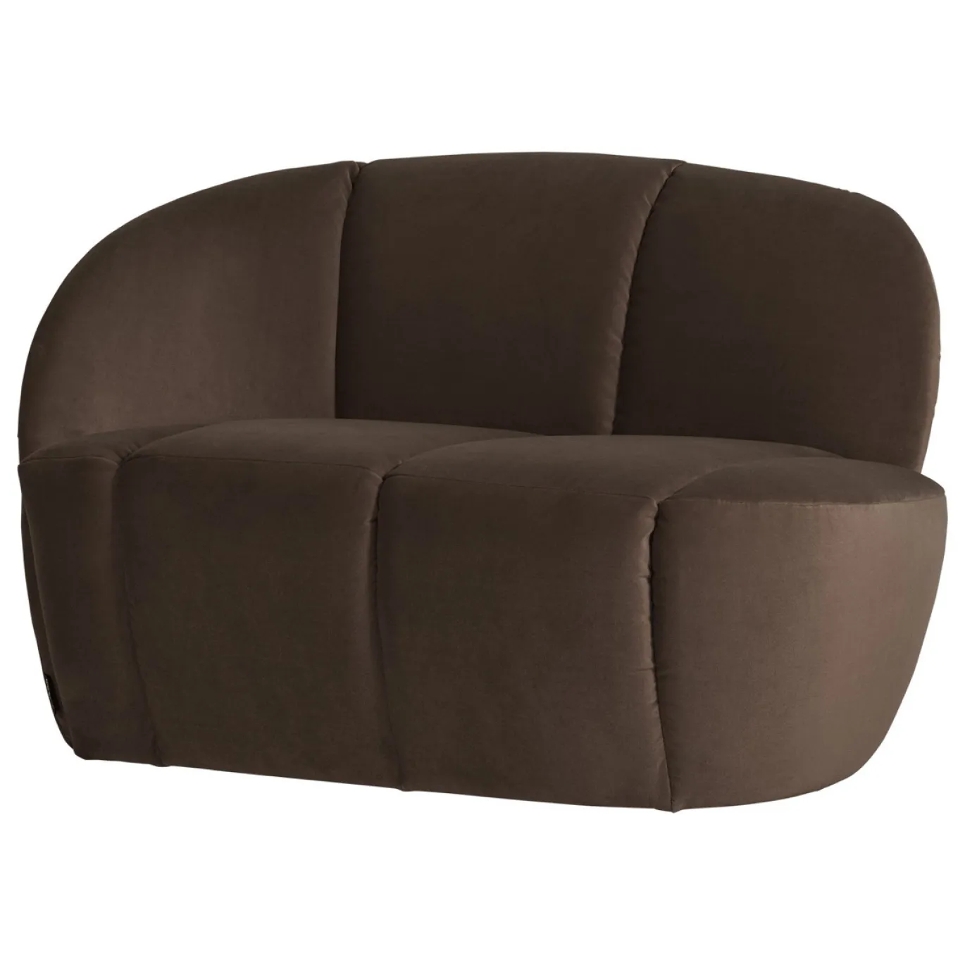 Woood 2-Zits Bankje Mojo Links Velvet Bruin