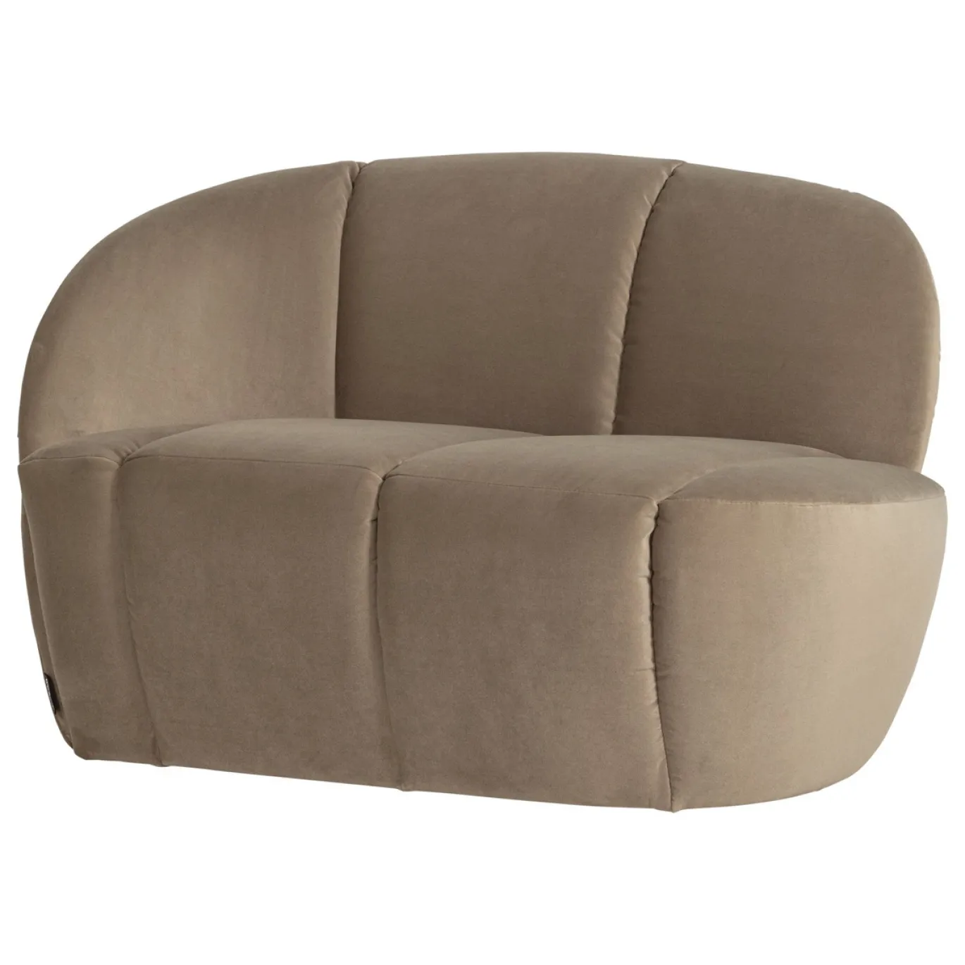 Woood 2-Zits Bankje Mojo Links Velvet Khaki