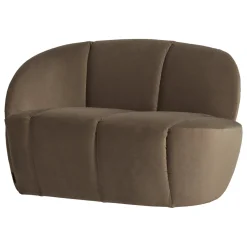 Woood 2-Zits Bankje Mojo Links Velvet Taupe