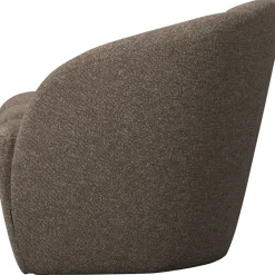 Woood 2-zits Bankje Mojo Rechts Boucle Bruin Melange