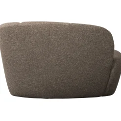 Woood 2-zits Bankje Mojo Rechts Boucle Bruin Melange