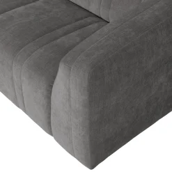 Woood 2-Zits Bank Omaire Chenille Grijs