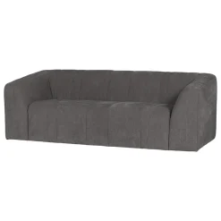 Woood 2-Zits Bank Omaire Chenille Grijs