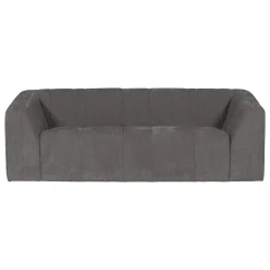 Woood 2-Zits Bank Omaire Chenille Grijs