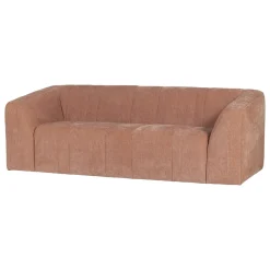 Woood 2-Zits Bank Omaire Chenille Lichtroze