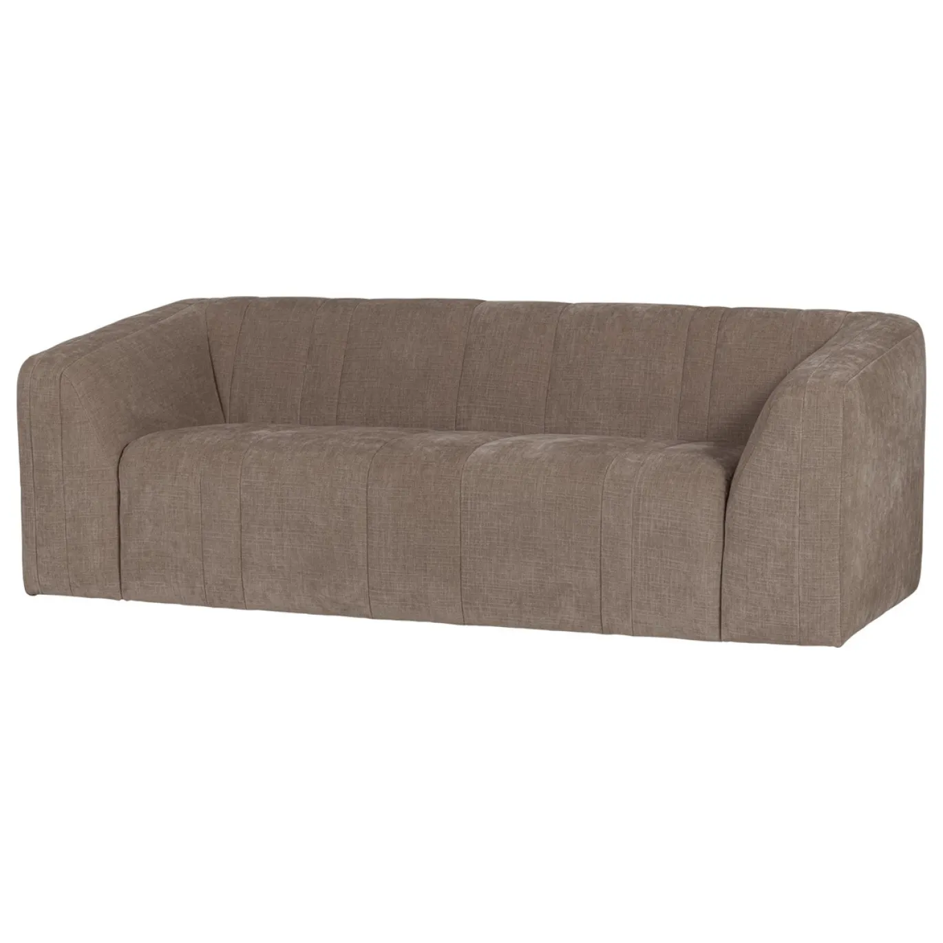 Woood 2-Zits Bank Omaire Chenille Taupe