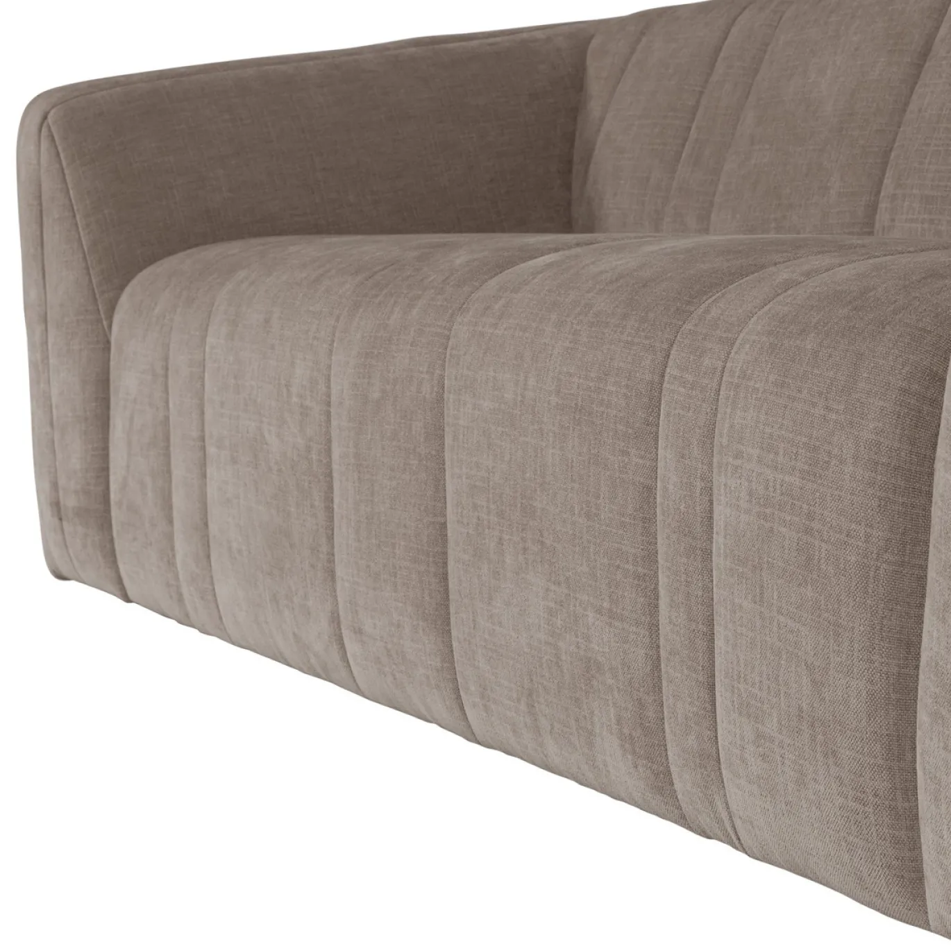 Woood 2-Zits Bank Omaire Chenille Taupe