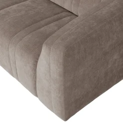 Woood 2-Zits Bank Omaire Chenille Taupe