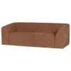 Woood 2-Zits Bank Omaire Chenille Roestbruin