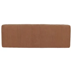 Woood 2-Zits Bank Omaire Chenille Roestbruin