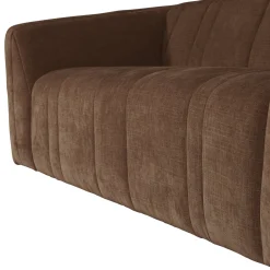 Woood 2-Zits Bank Omaire Chenille Lichtbruin