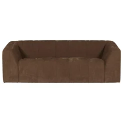 Woood 2-Zits Bank Omaire Chenille Lichtbruin