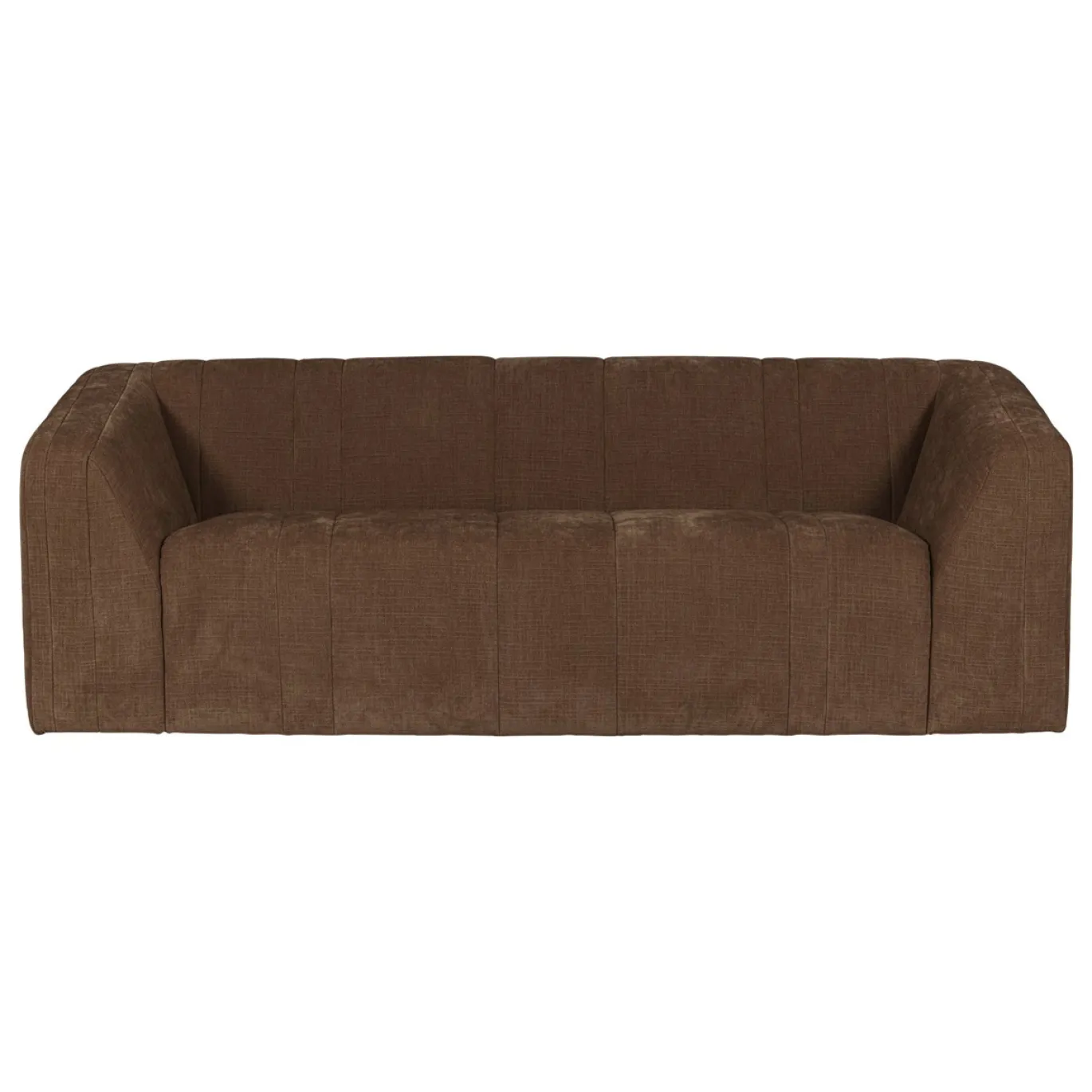 Woood 2-Zits Bank Omaire Chenille Lichtbruin