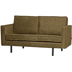 Woood 2-Zitsbank Rodeo Structure Velvet Brass