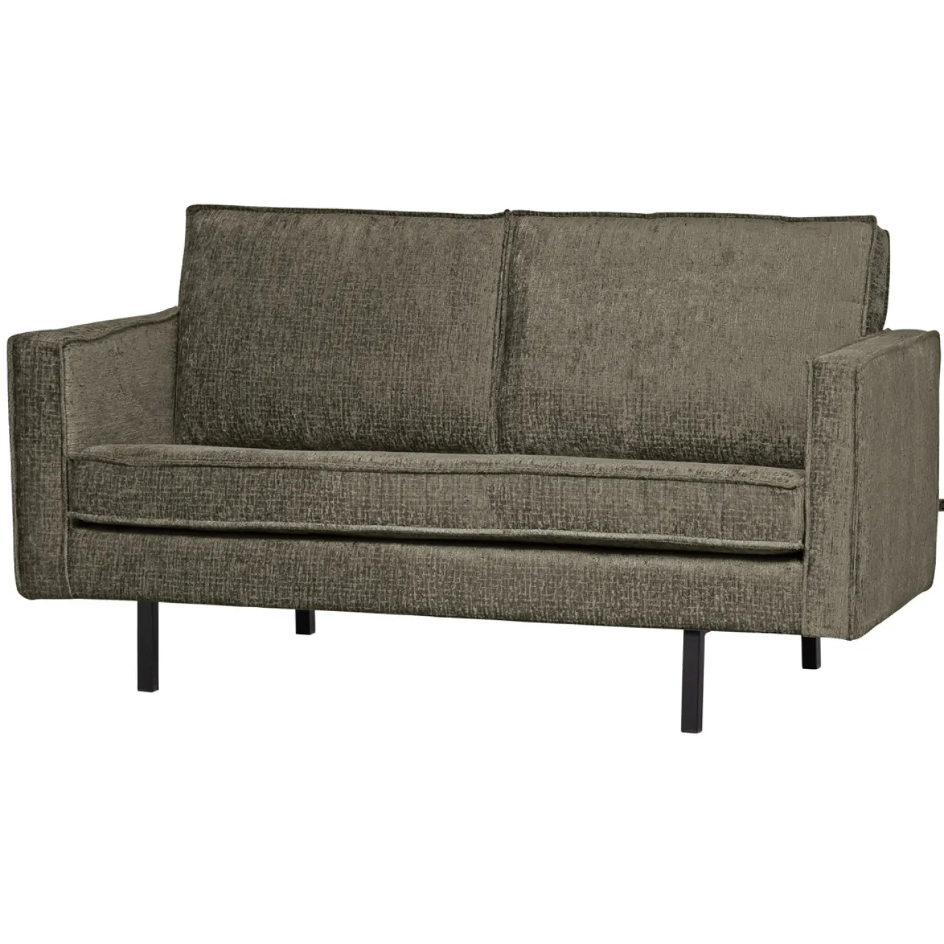 Woood 2-Zitsbank Rodeo Structure Velvet Frost