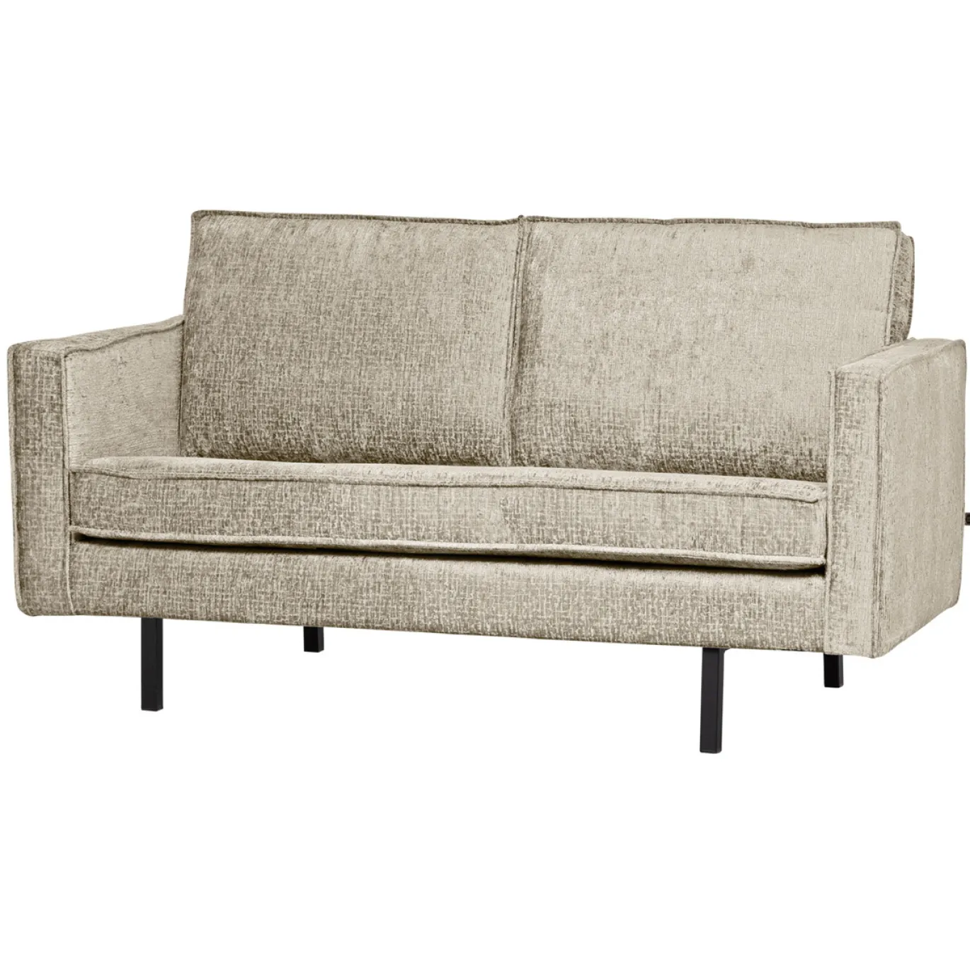 Woood 2-Zitsbank Rodeo Structure Velvet Wheatfield