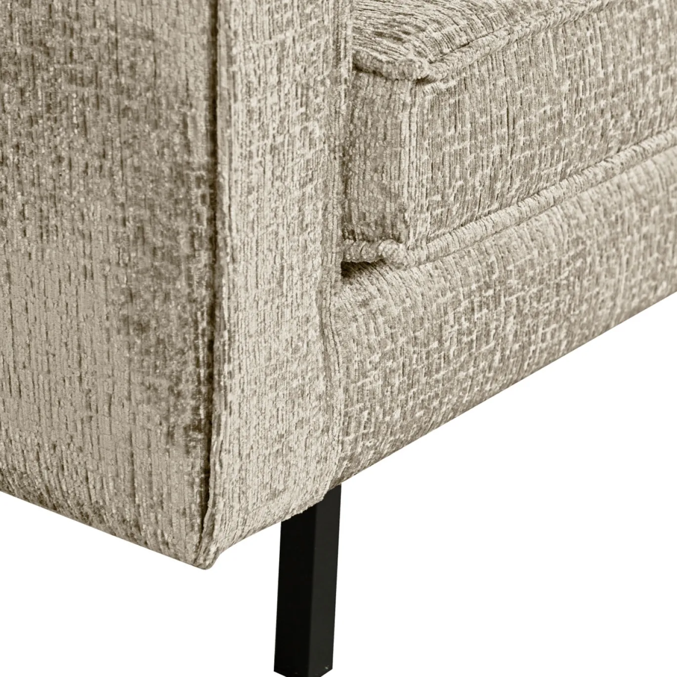 Woood 2-Zitsbank Rodeo Structure Velvet Wheatfield