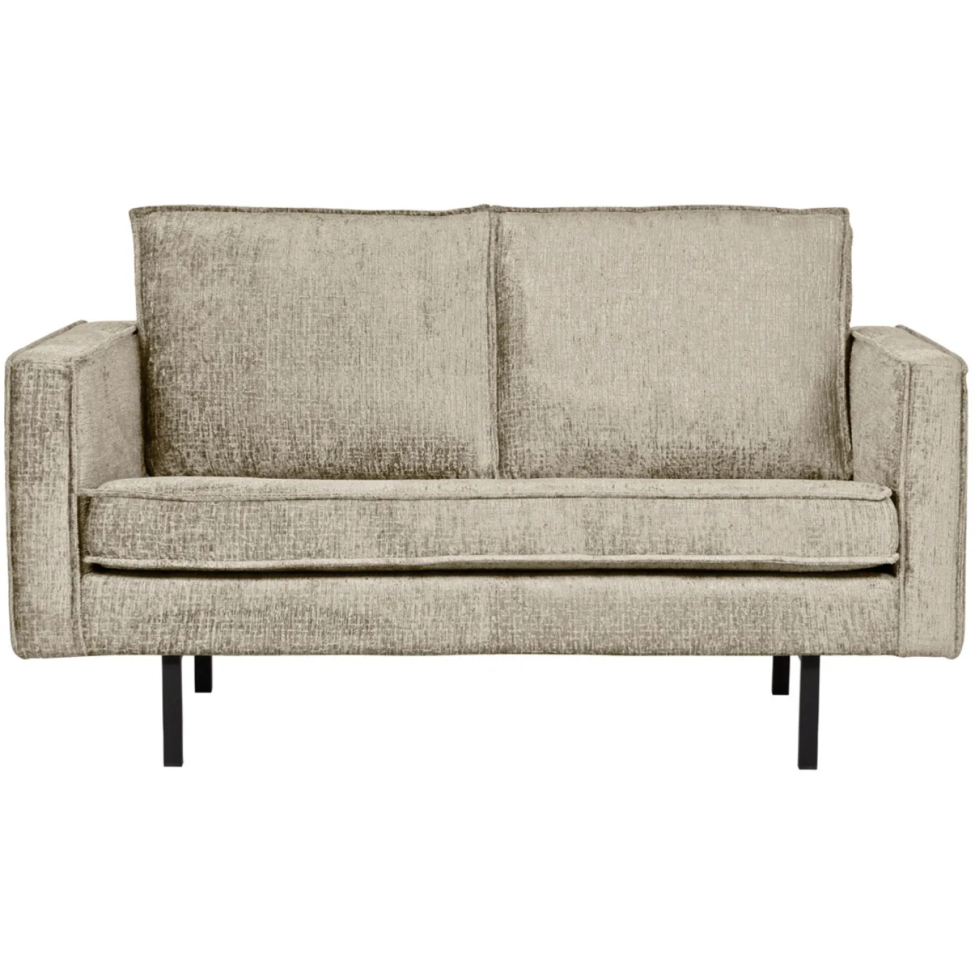 Woood 2-Zitsbank Rodeo Structure Velvet Wheatfield