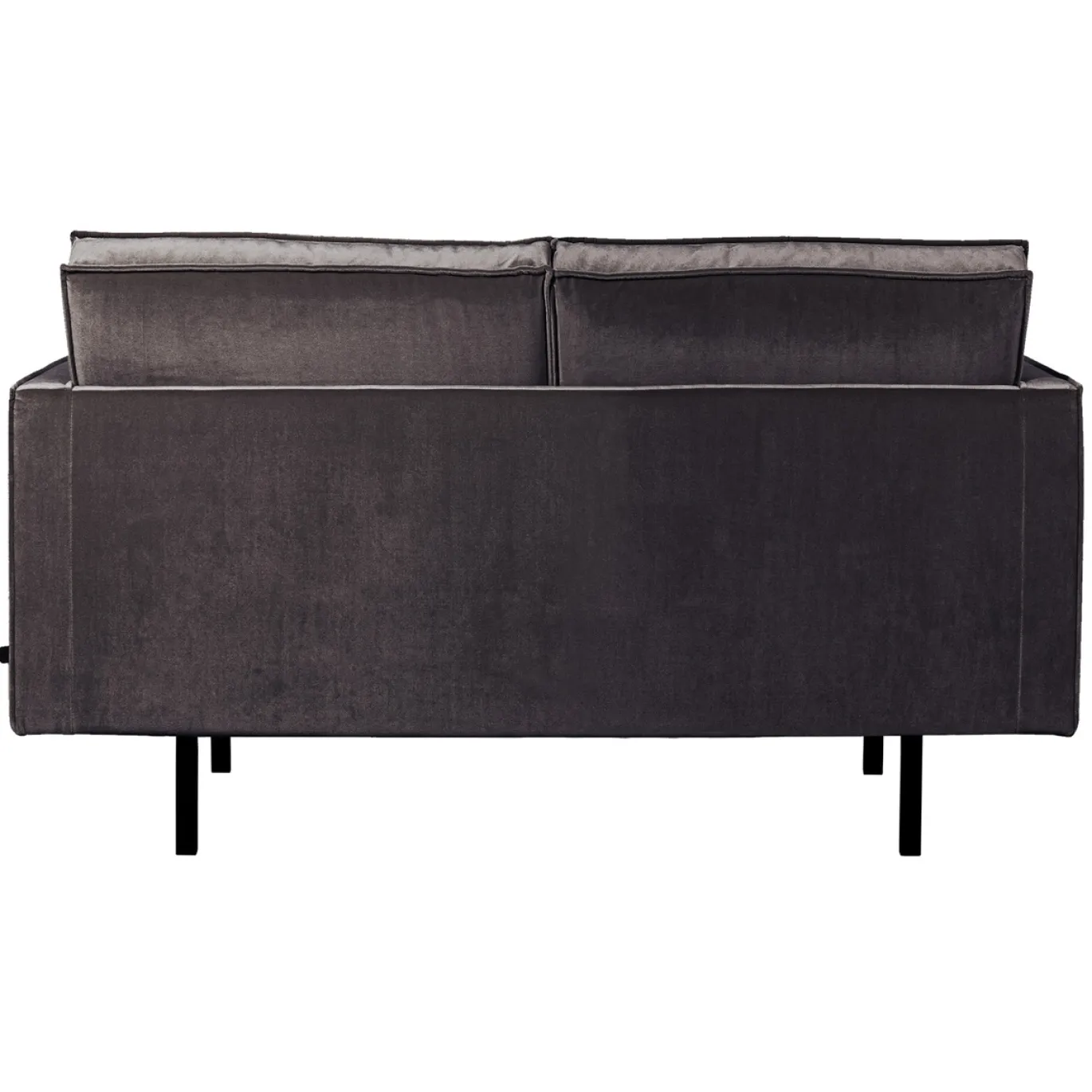 Woood 2-Zitsbank Rodeo Velvet Antraciet