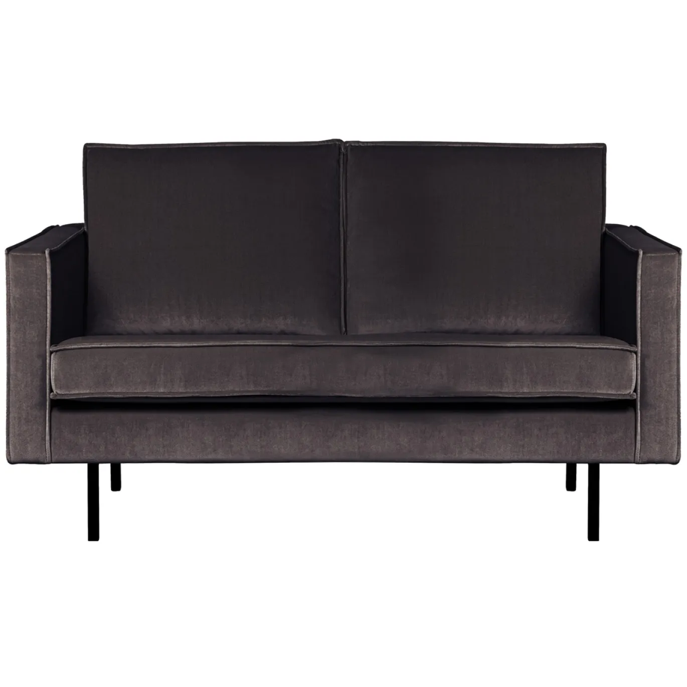 Woood 2-Zitsbank Rodeo Velvet Antraciet