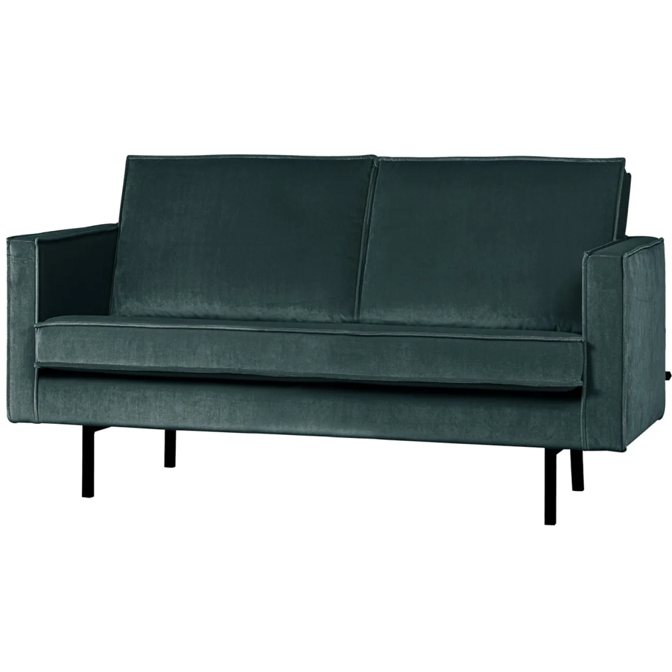 Woood 2-Zitsbank Rodeo Velvet Groenblauw