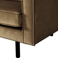 Woood 2-Zitsbank Rodeo Velvet Taupe