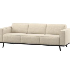 Woood 3-zits Bank Statement 230cm Beige Melange