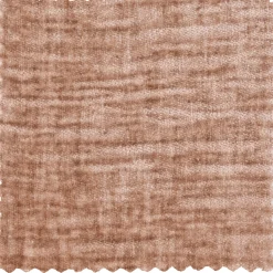 Woood 3-zits Bank Statement 230cm Chenille Velvet Perzikroze