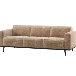 Woood 3-zits Bank Statement 230cm Chenille Velvet Taupe