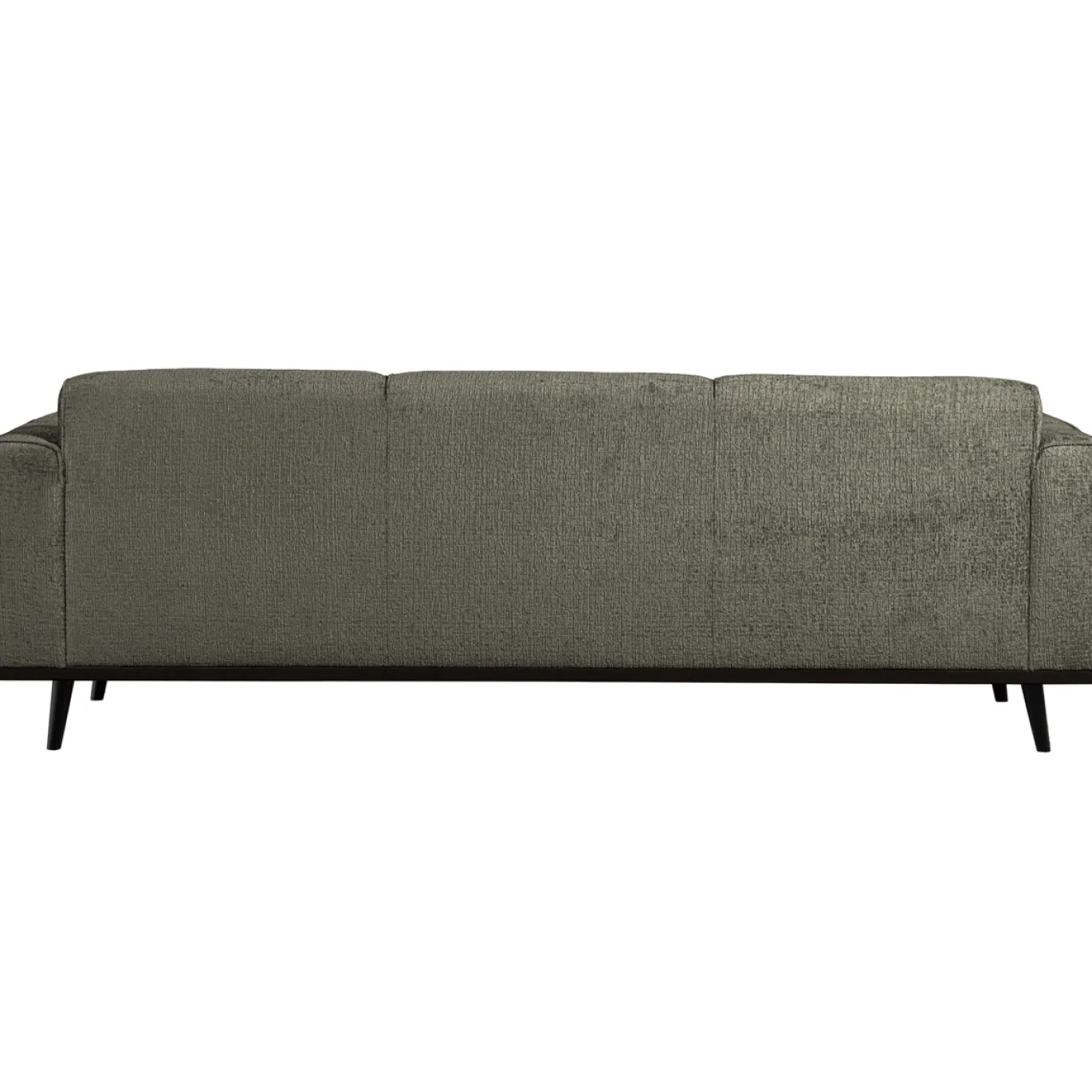 Woood 3-zits Bank Statement 230cm Structure Velvet Frost