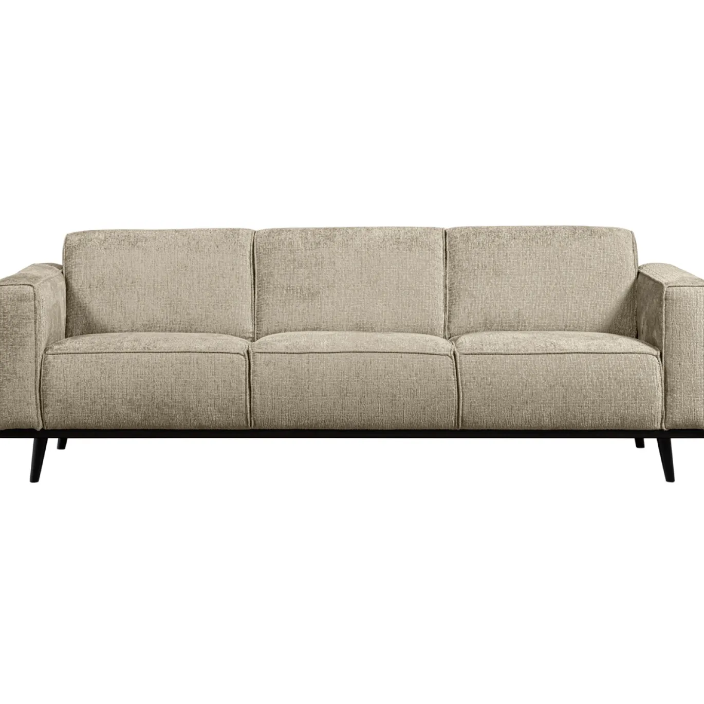 Woood 3-zits Bank Statement 230cm Structure Velvet Wheatfield