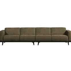 Woood 4-zits Bank Statement Xl 372cm Structure Velvet Bonsai