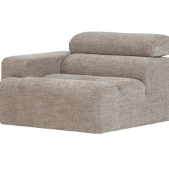 Woood 1-zits Element Arm Novi Links Naturel Melange