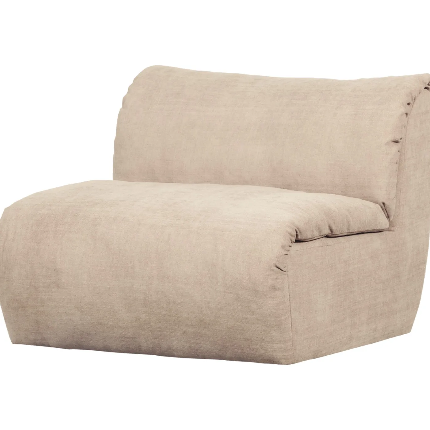 Woood 1-zits Element Baggy Geweven Chenille Zand