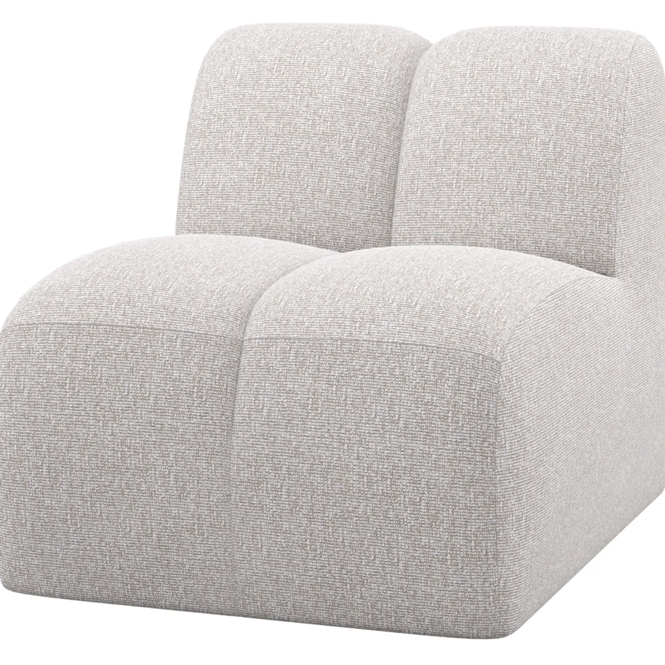 Woood 1-zits Element Mojo Bouclé Ecru Melange