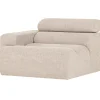 Woood 1-zits Element Novi Arm Links Bouclé Naturel